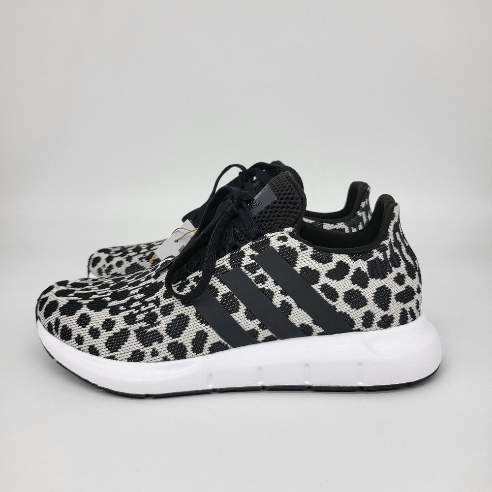 Adidas Women's Swift Run 'Leopard Print' Running Shoes - Picture 2 of 8